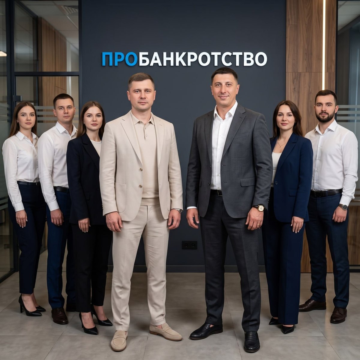 Команда в офисе